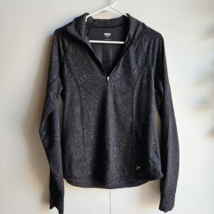 Old Navy Quarter-Zip Pullover Activewear in Women's M